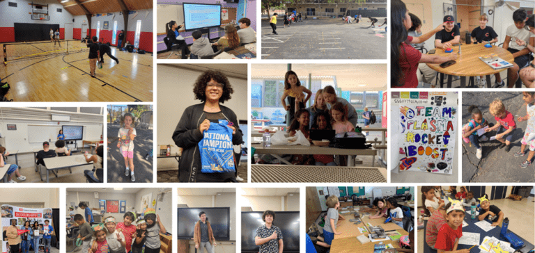 Kids at the Boys and Girls club.